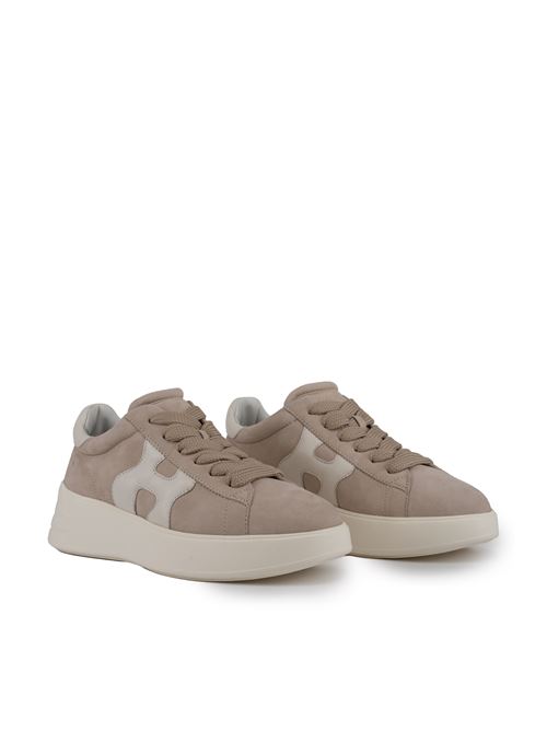 Sneakers Rebel in pelle scamosciata beigr HOGAN | HXW5620DN61 PK6ST00